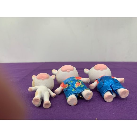 Sunny Days Entertainment, Honey Bee Acres Rainbow Ridge Three Flocked Cows Toys - Picture 6 of 7